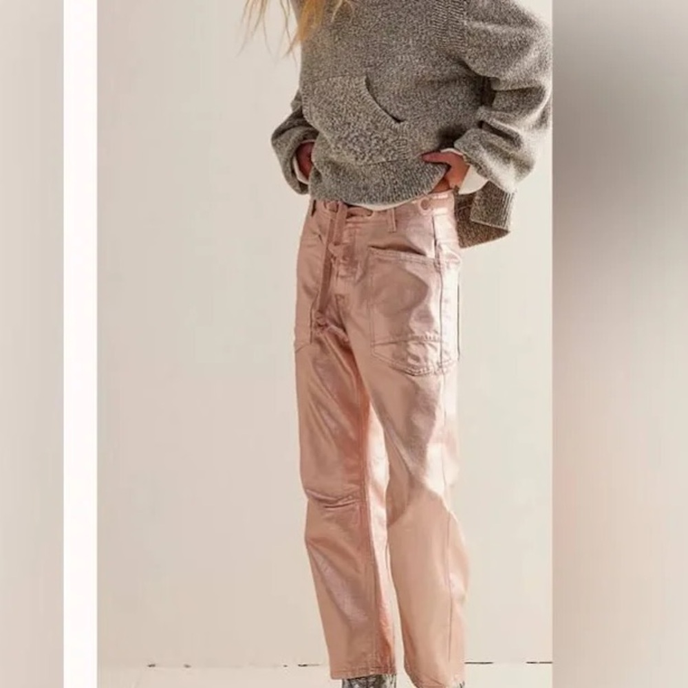 Free People We The Free Pull-On Barrel Jean